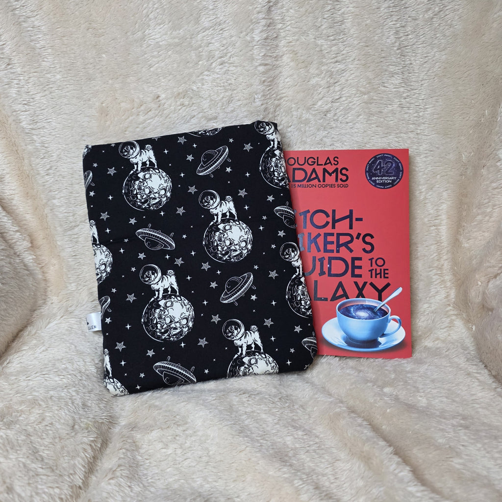 Space Pug Book Sleeve
