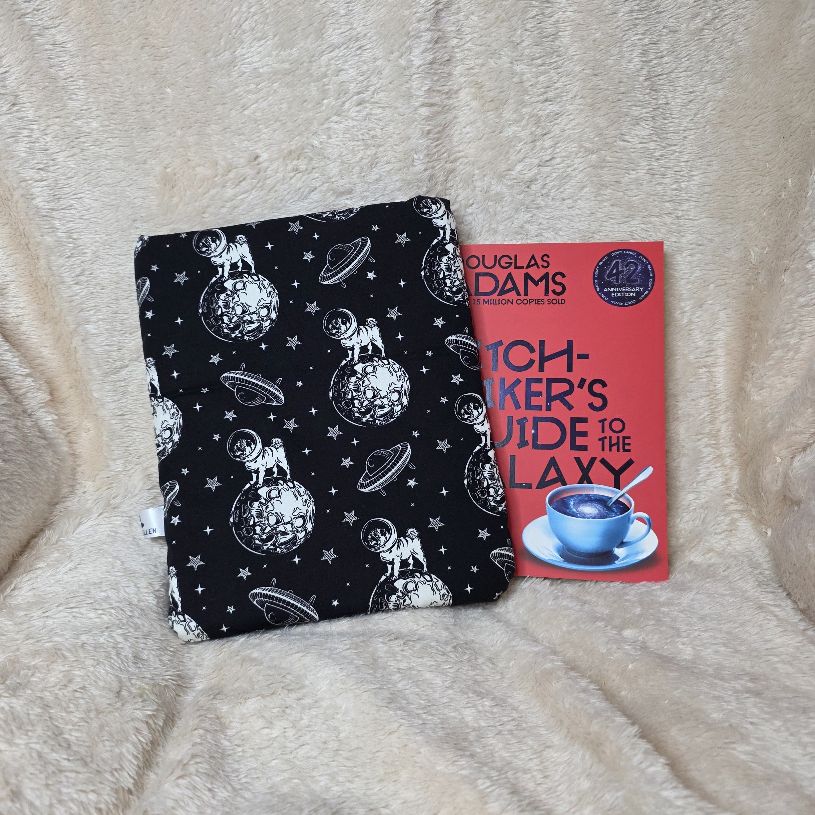 Space Pug Book Sleeve