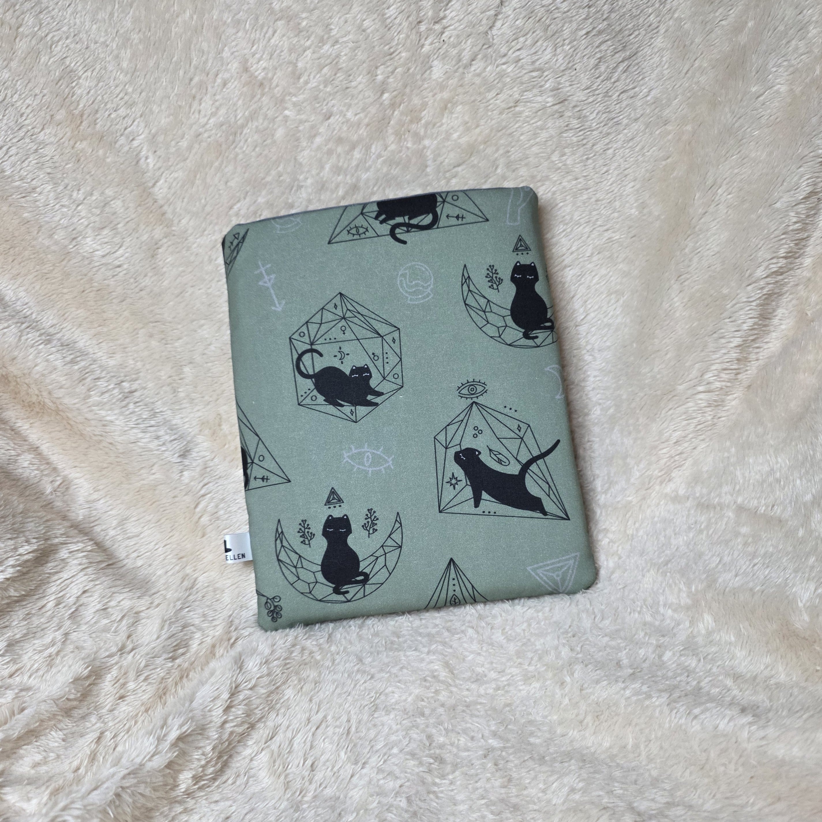 Witchy Cat Book Sleeve