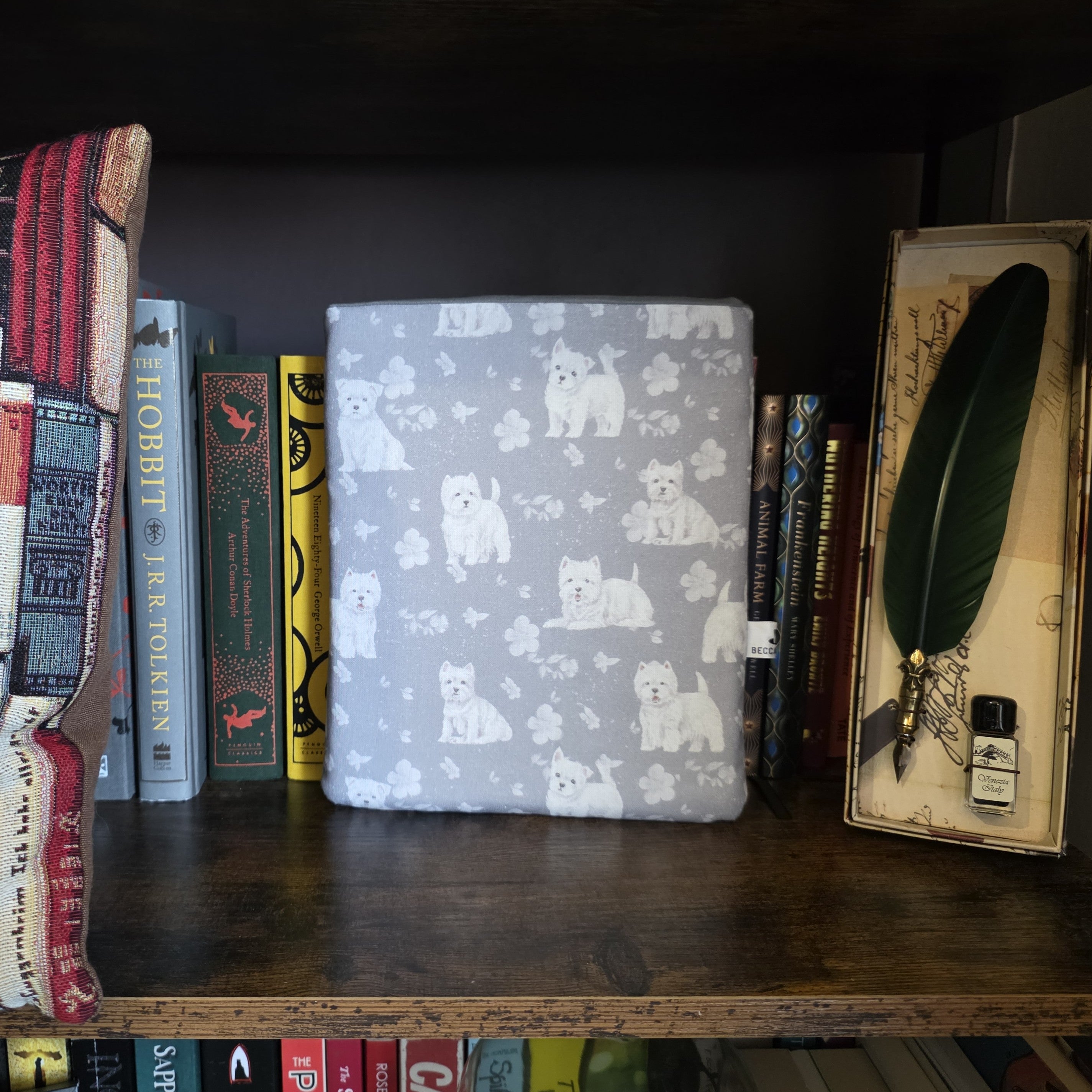 Westie Dog Book Sleeve