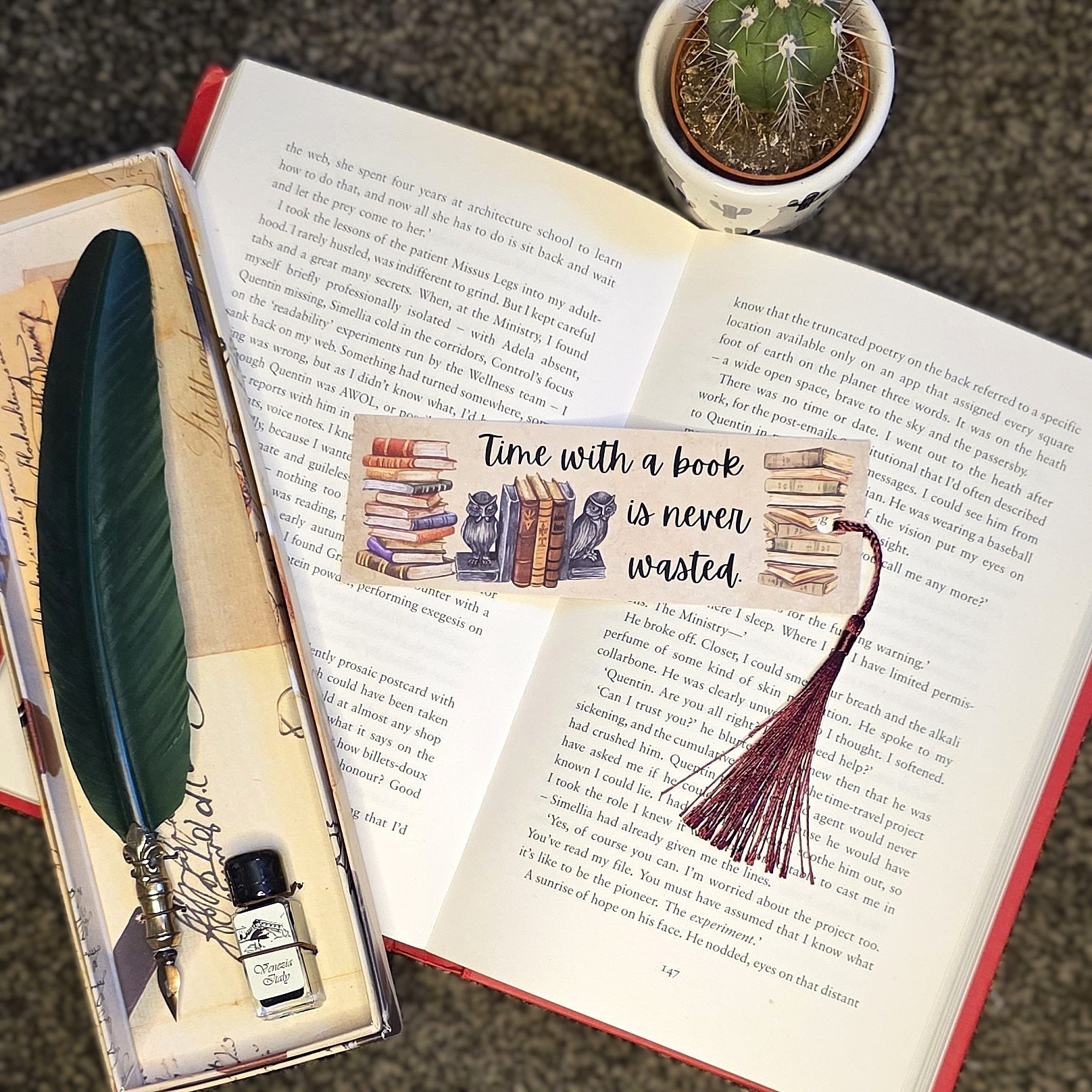 Book Quote Bookmark
