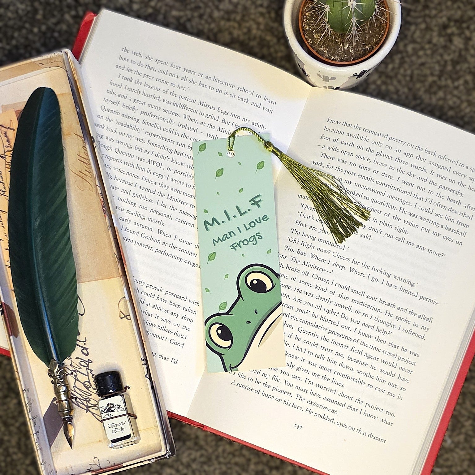 M.I.L.F Bookmark