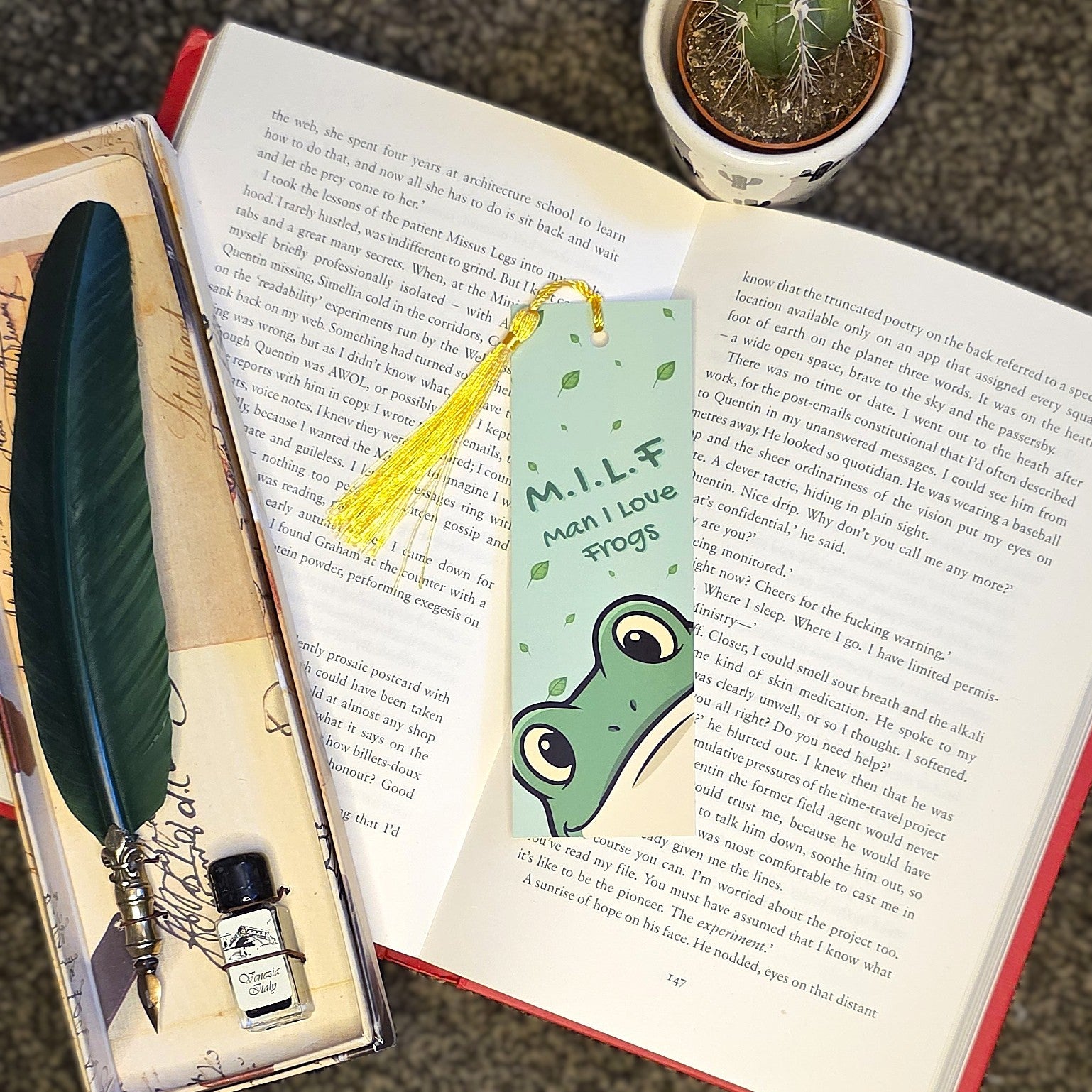 M.I.L.F Bookmark