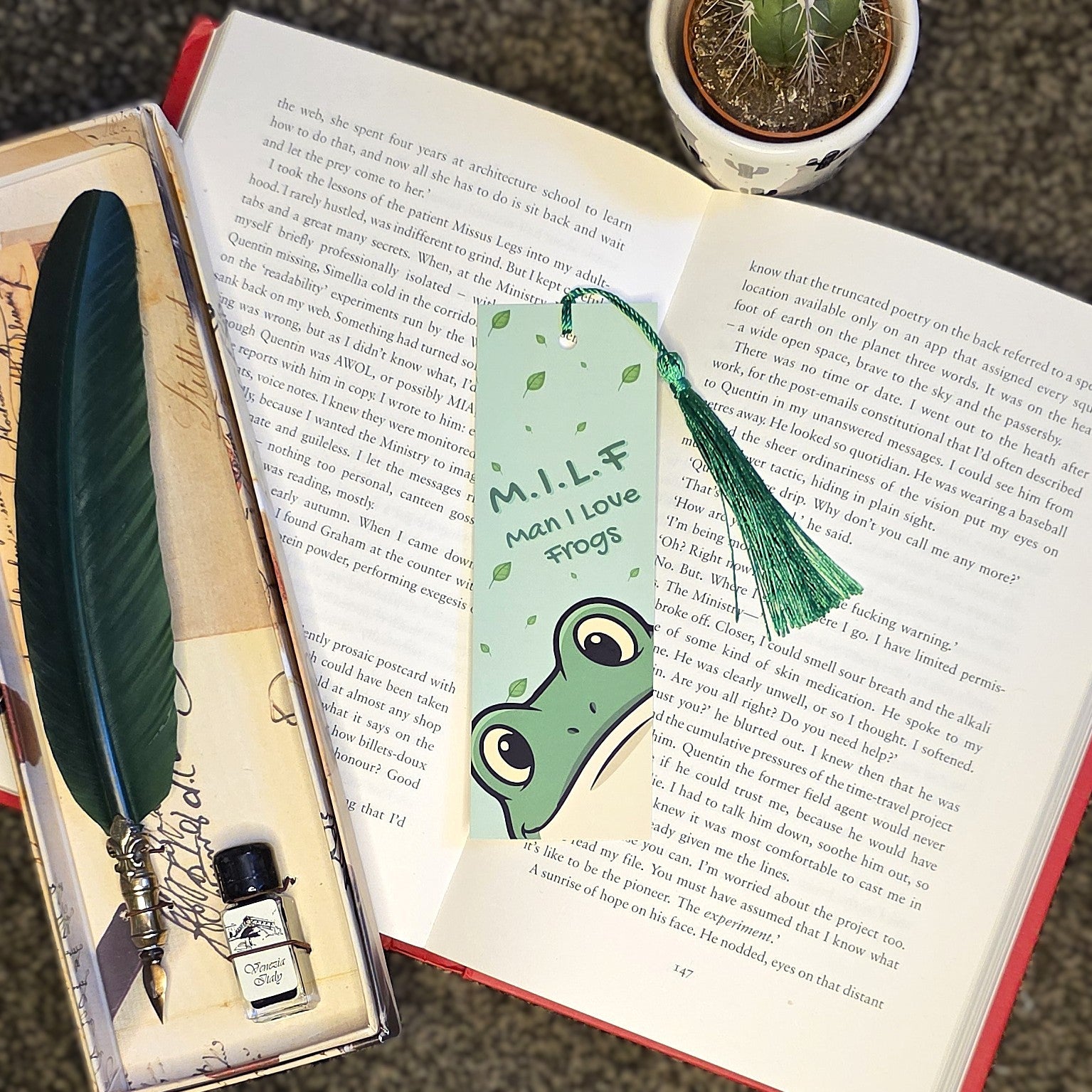 M.I.L.F Bookmark